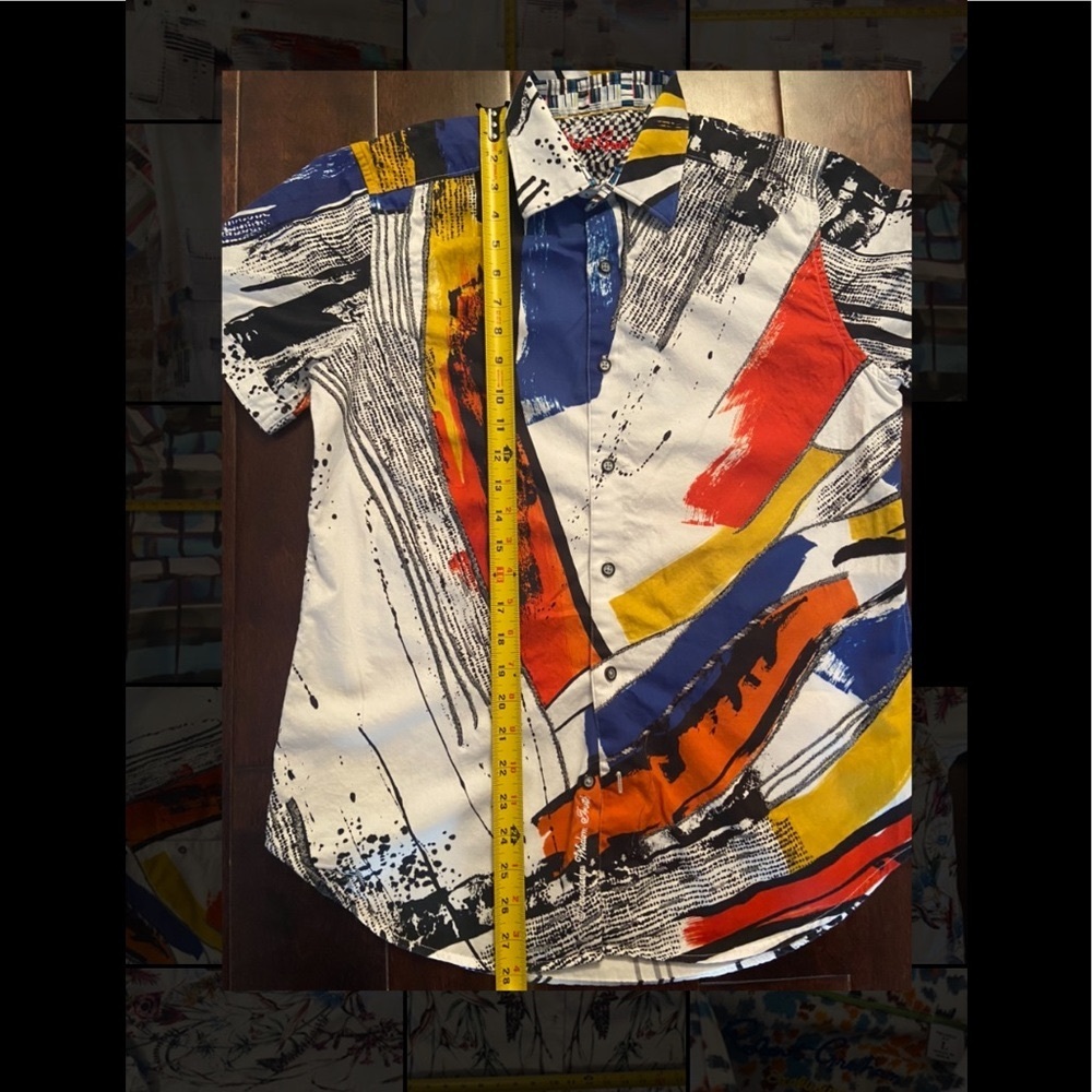 Robert Graham Pattern S Button Down Short Sleeve